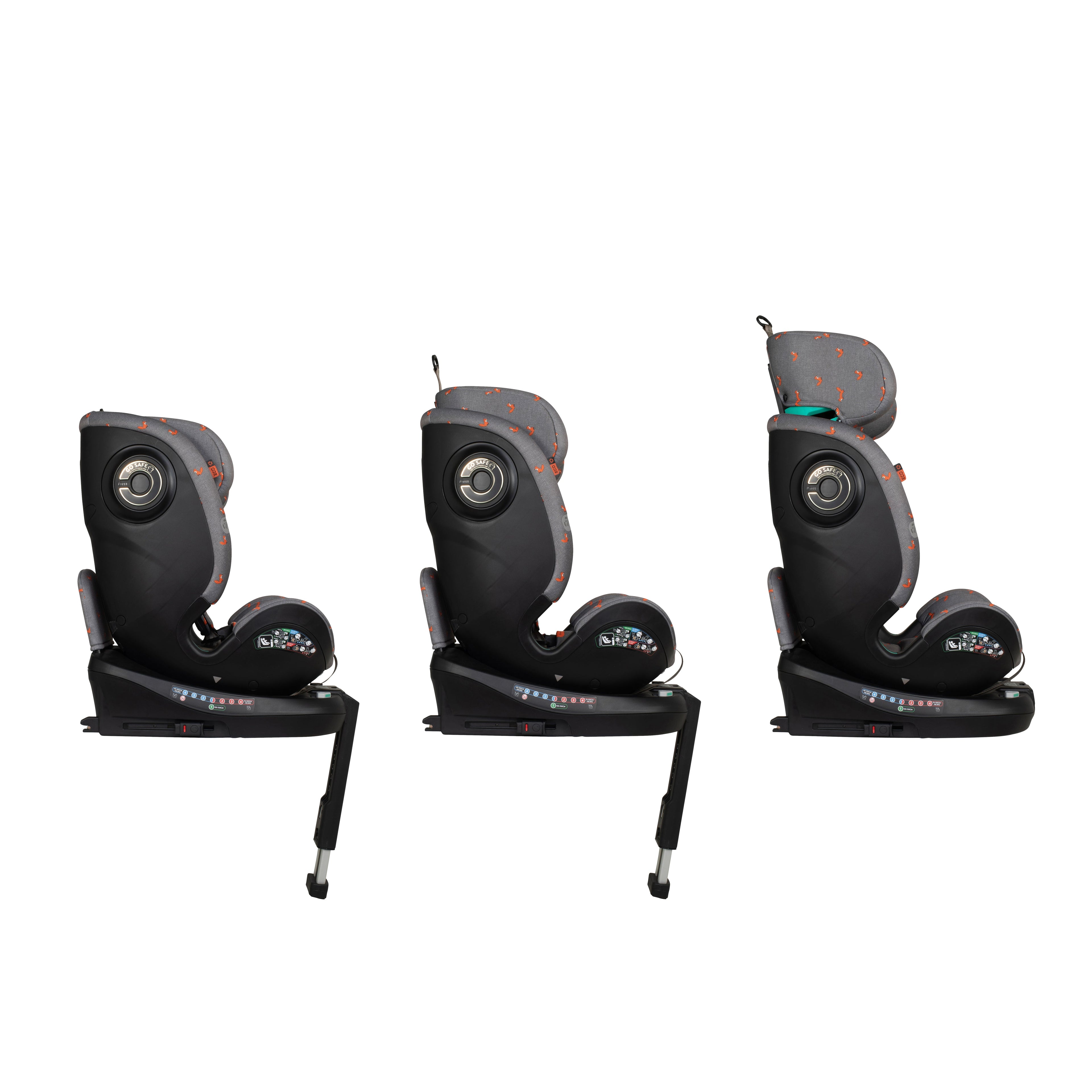 Cosatto All in All Ultra 360 Rotate i-Size Car Seat Foxling