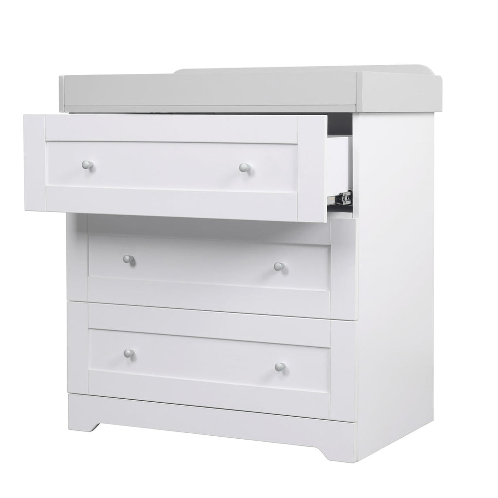 Tutti Bambini Rio 2 Piece Room Set - White & Dove Grey