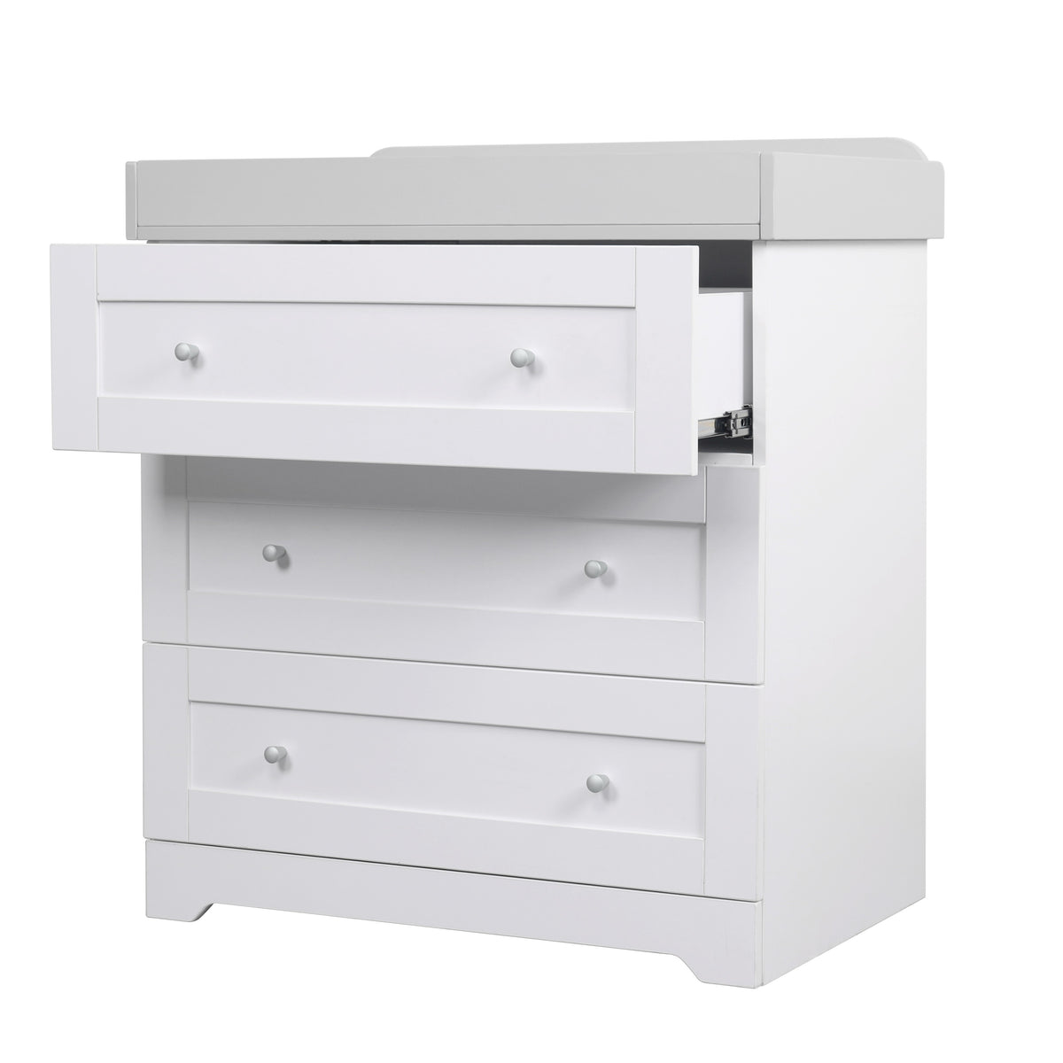 Tutti Bambini Rio 2 Piece Room Set - White & Dove Grey