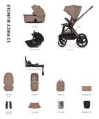 Venicci Upline 3 Luxury Bundle Sand