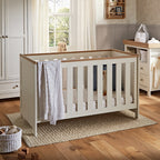 Burford 3 Piece Nursery Furniture Set - White & Oak
