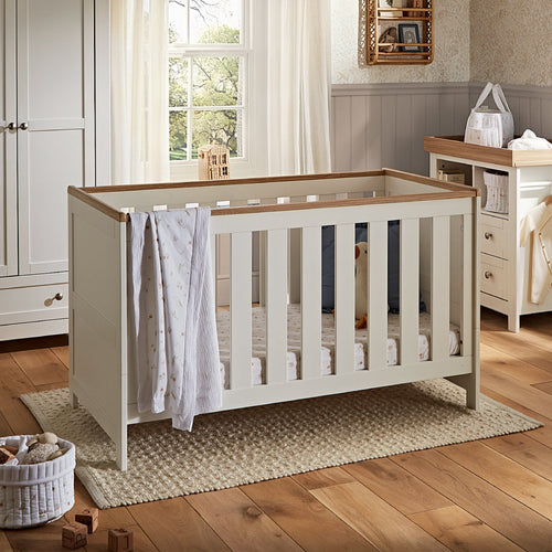 Burford 3 Piece Nursery Furniture Set - White & Oak