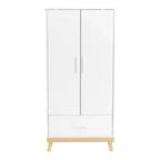 Mona Nursery Wardrobe – White