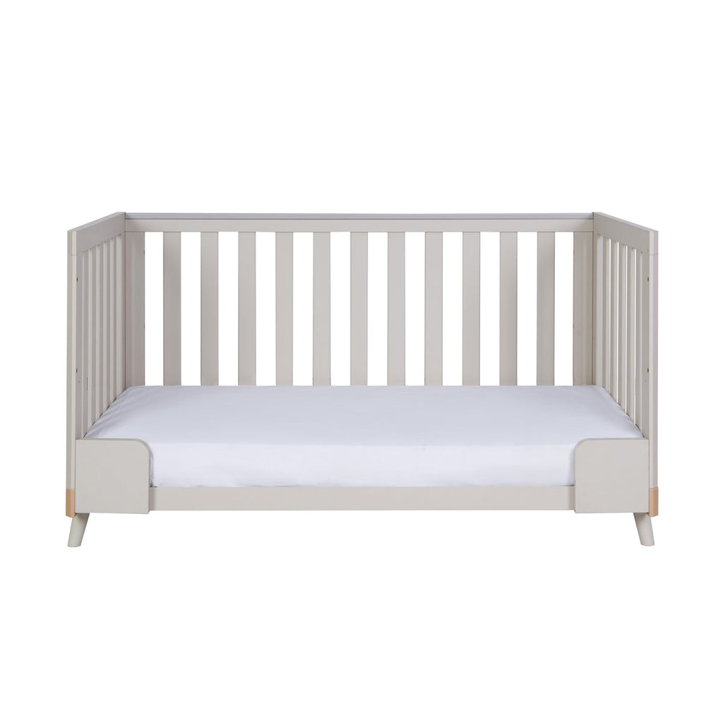 Tutti Bambini Hygge Cot Bed - Light Oak/White Sand
