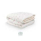 4 Piece Cot Bed Bedding Set - Ditsy Cherry