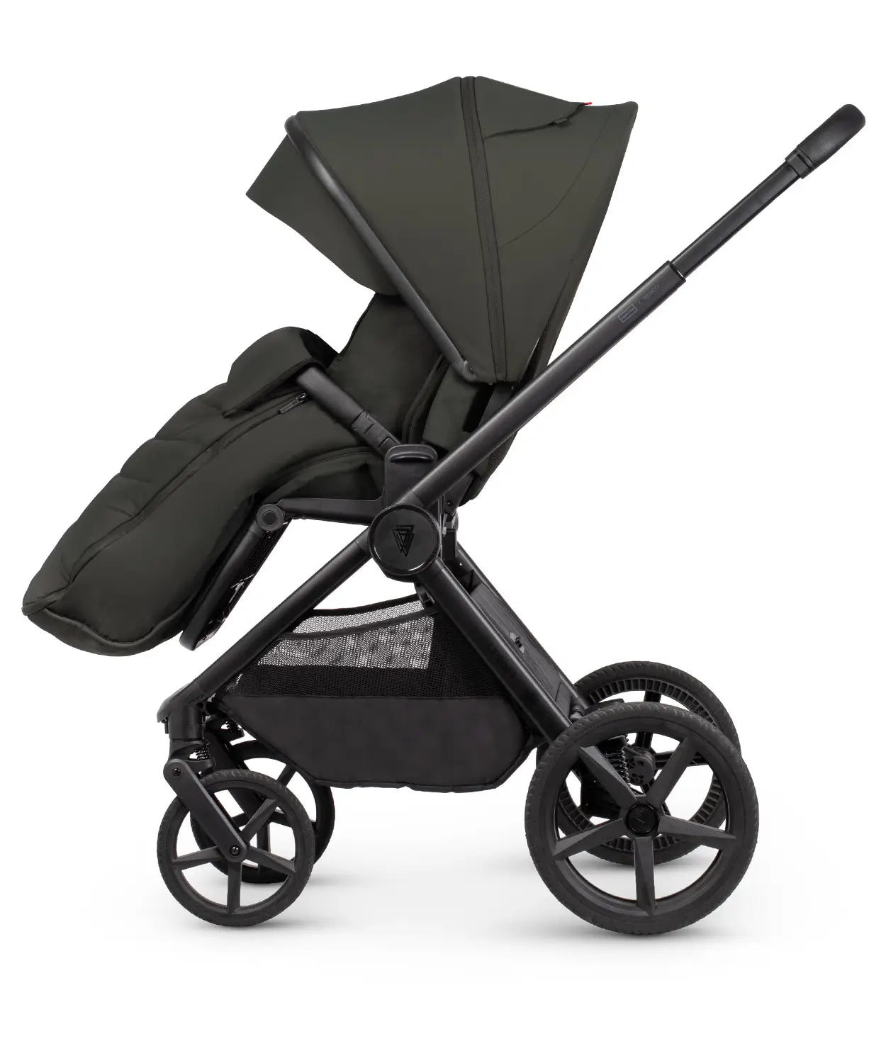 Hunter x Venicci Upline 3 Dark Olive Pram Comfort Bundle (3 in 1)
