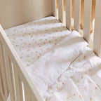 4 Piece Cot Bed Bedding Set - Cashmere Meadow