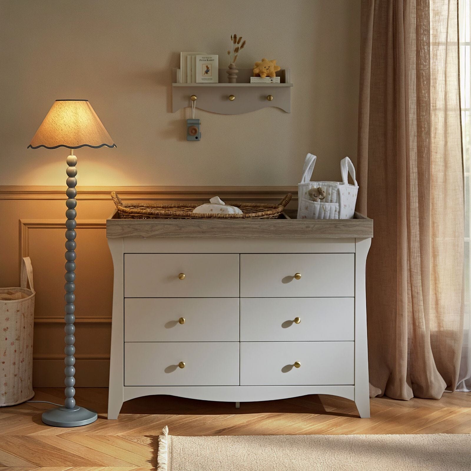 Clara Luxe 3 Piece Furniture Set - Cashmere & Ash
