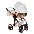 Junama Handcraft Enzo White Rose Gold 3 In 1