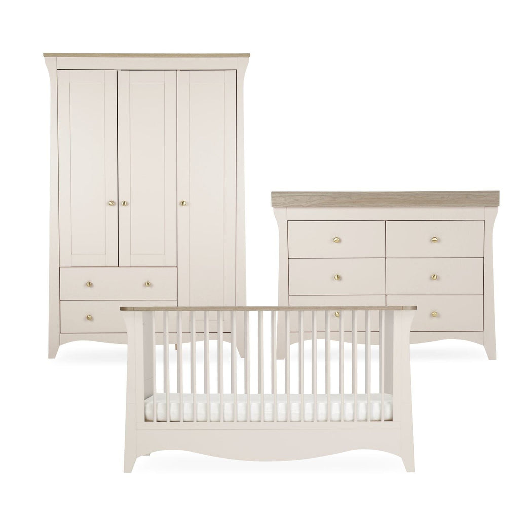 Clara Luxe 3 Piece Furniture Set - Cashmere & Ash