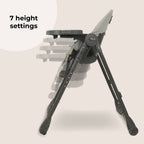 My Babiie Luxe Highchair- Grey