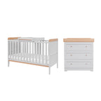 Tutti Bambini Rio 2 Piece Room Set - Honey Oak & Dove Grey