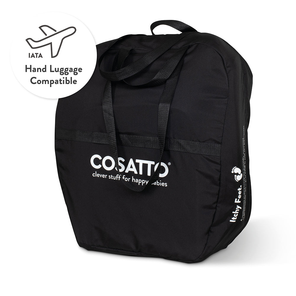 Cosatto On The Go i-Size Travel Car Seat Itchy Feet Sky