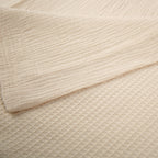 Comforter Blanket - Cashmere Waffle