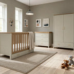 Mira 3 Piece Nursery Room Set – Cashmere Warm Oak
