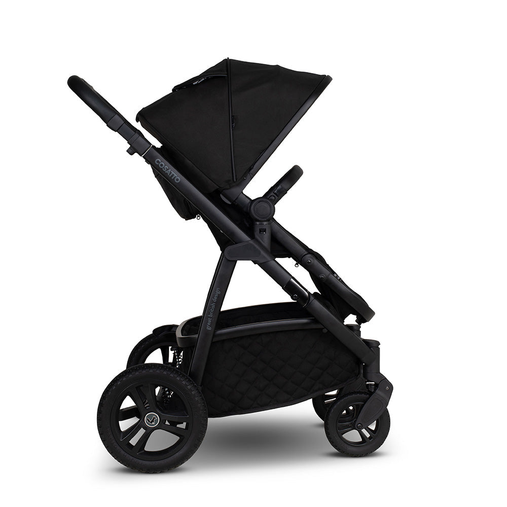 Cosatto Wow 3 All Stage Family Rotate & Recline 2 Base Bundle Silhouette