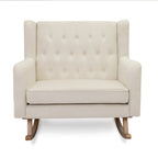 Lux Snuggle Rocking Chair – Ivory