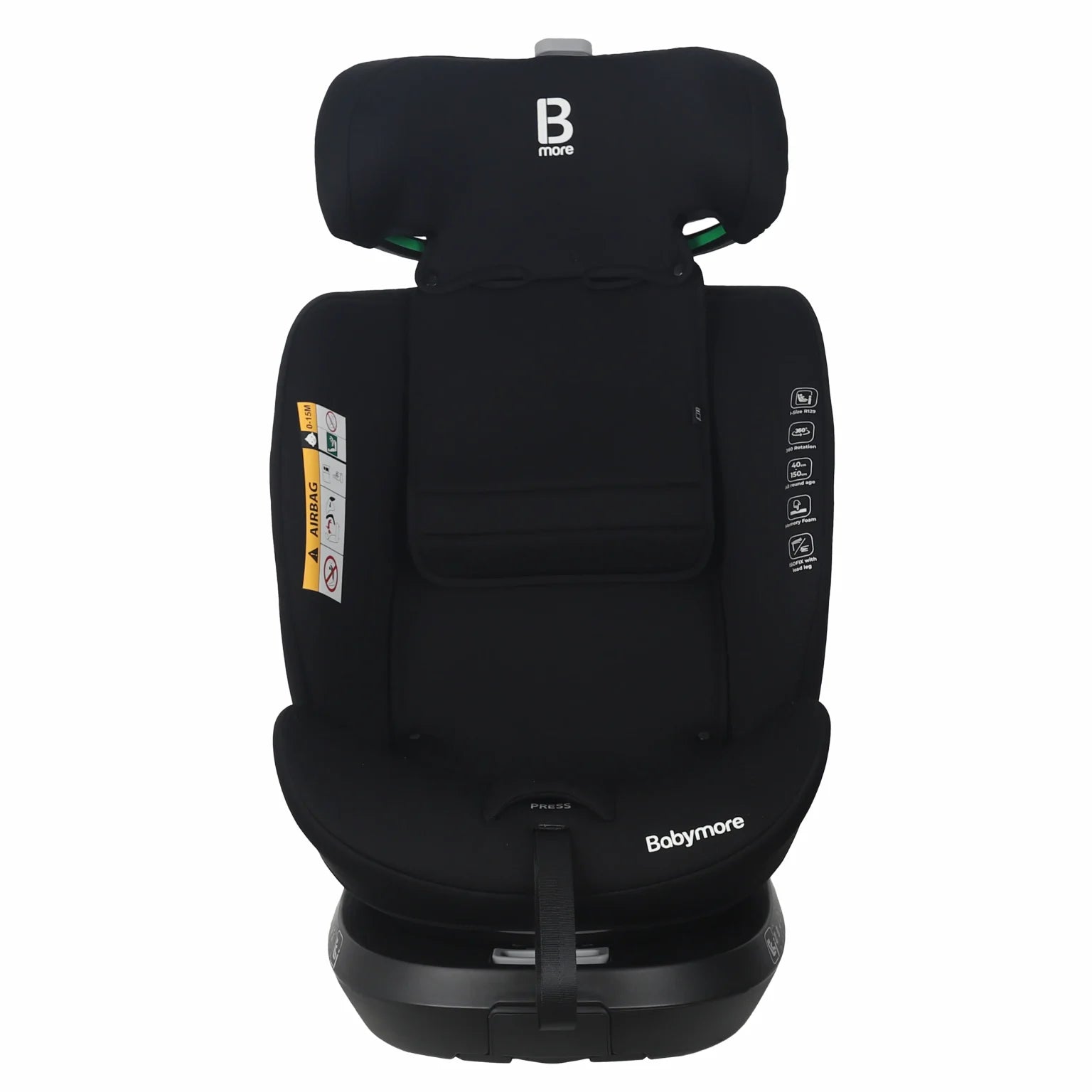 Babymore Shea 360° i-Size Every Stage Car Seat 40-150cm 0-12 years