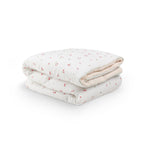 4 Piece Cot Bed Bedding Set - Ditsy Cherry
