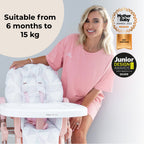 My Babiie Premium Highchair Rose Gold