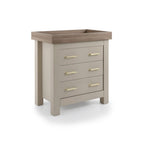 Babystyle 3 Piece Nursery Set- Bordeaux Oatmeal