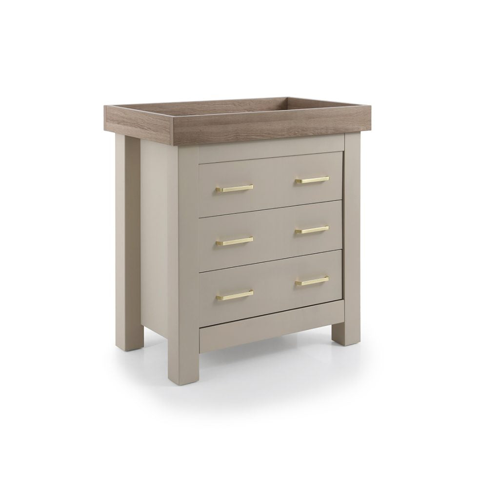 Babystyle 3 Piece Nursery Set- Bordeaux Oatmeal