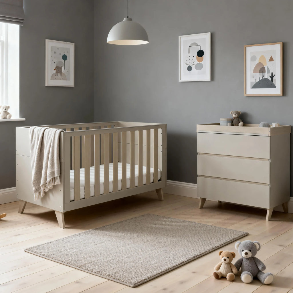 Dante 2 Piece Nursery Room Set – Cashmere