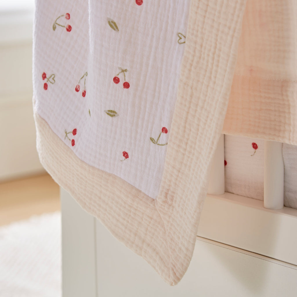 Comforter Blanket - Ditsy Cherry