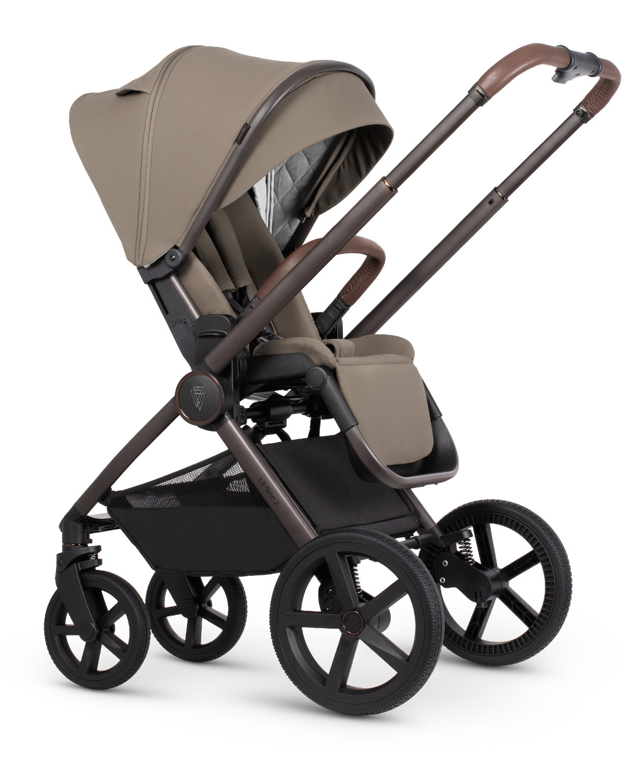 Venicci Upline 2 SE Powder Pram (Tiago black)