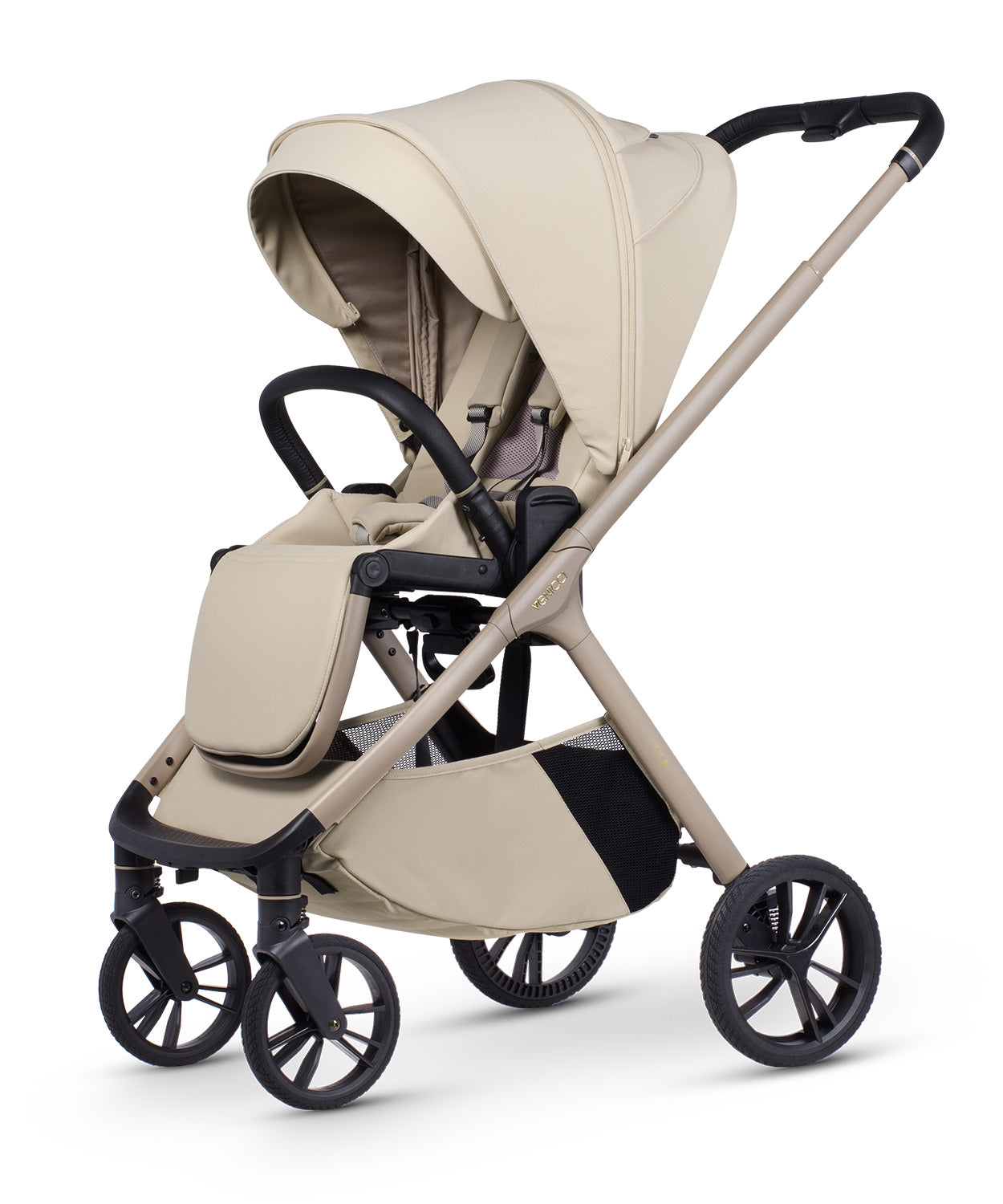 Venicci Tila Comfort Bundle (3 In 1) Sabbia- Tiago Black