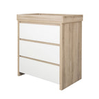 Tutti Bambini Modena 2 Piece Room Set - White/Oak
