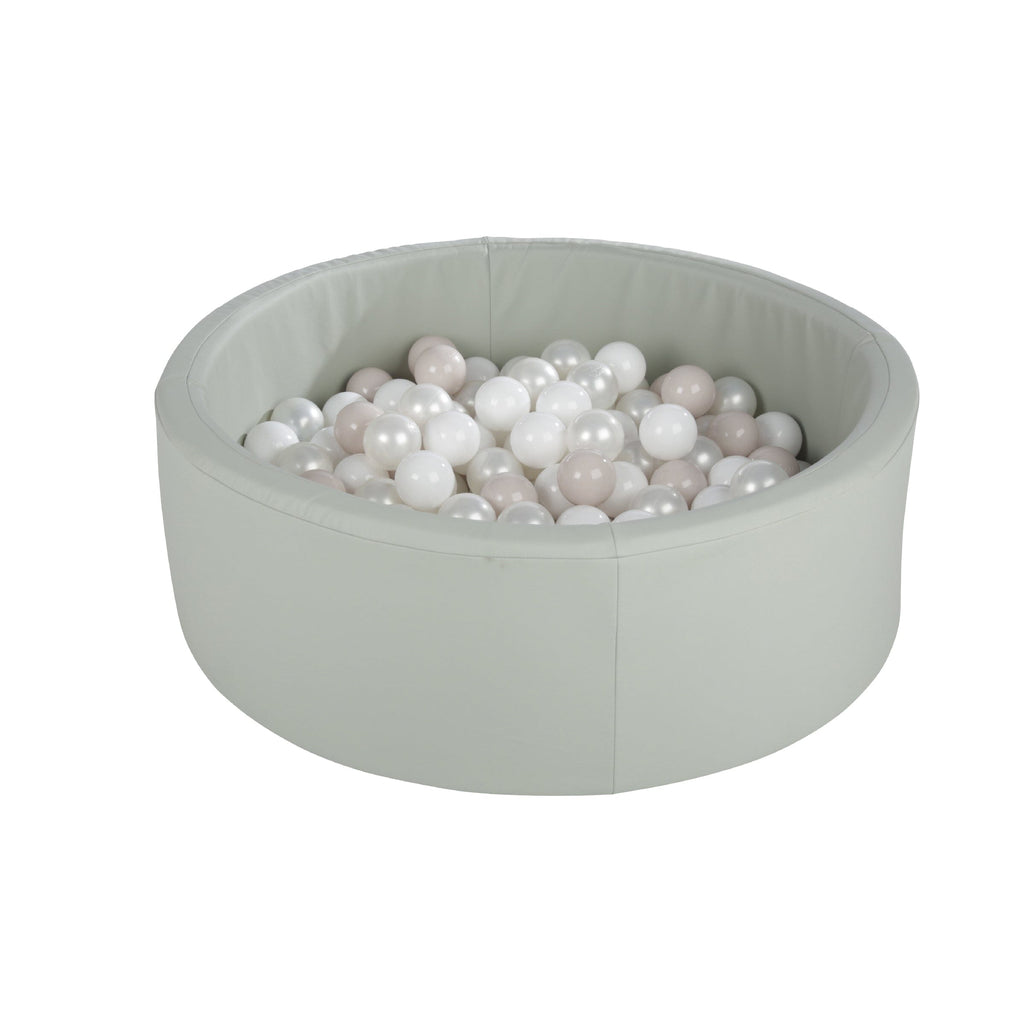 Soft Play Ball Pit with Balls - Sea Salt