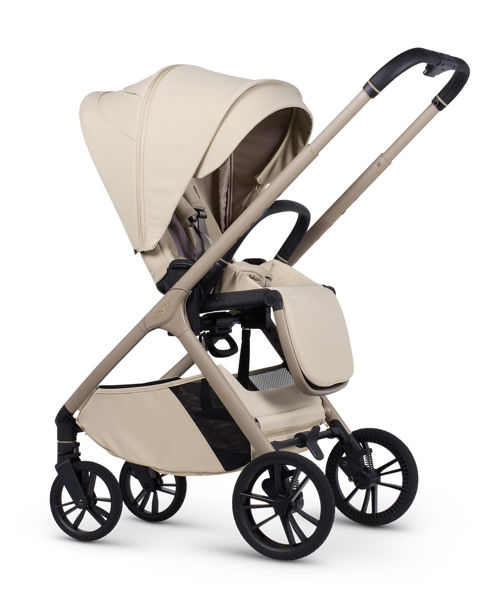 Venicci Tila Comfort Bundle (3 In 1) Sabbia- Tiago Black