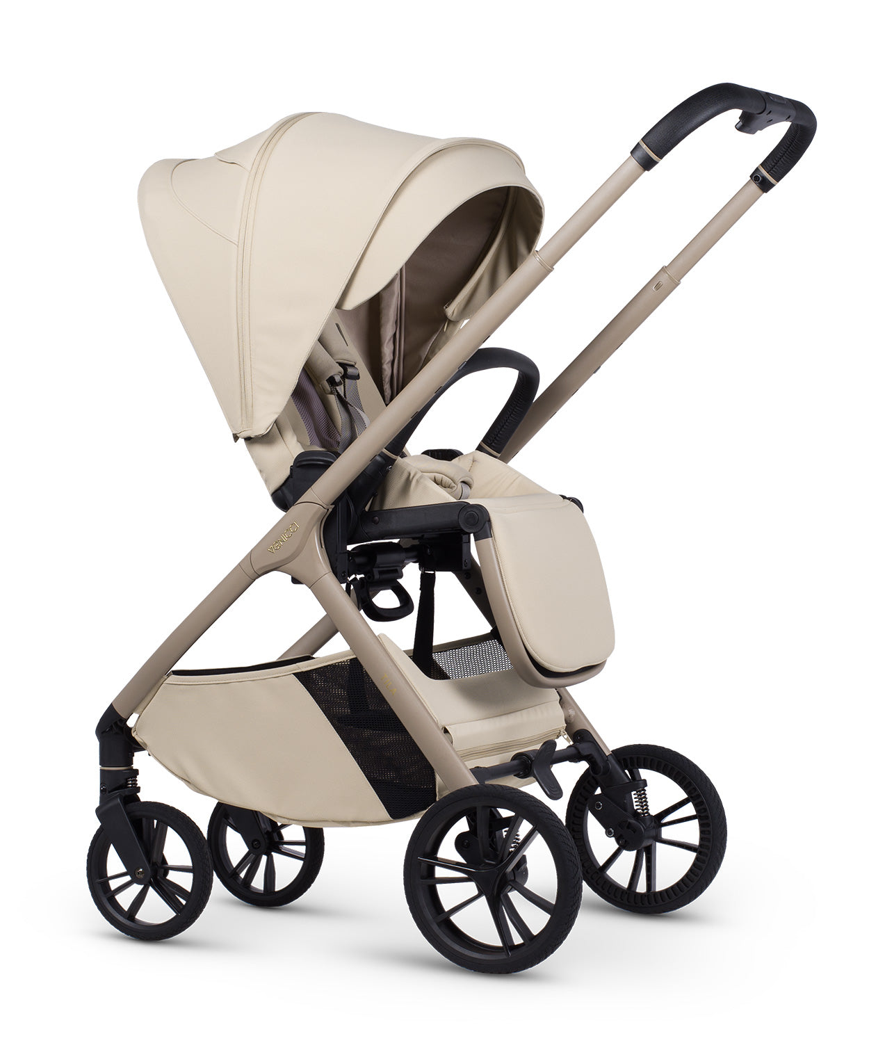 Venicci Tila Comfort Bundle (3 In 1) Sabbia- Tiago Black