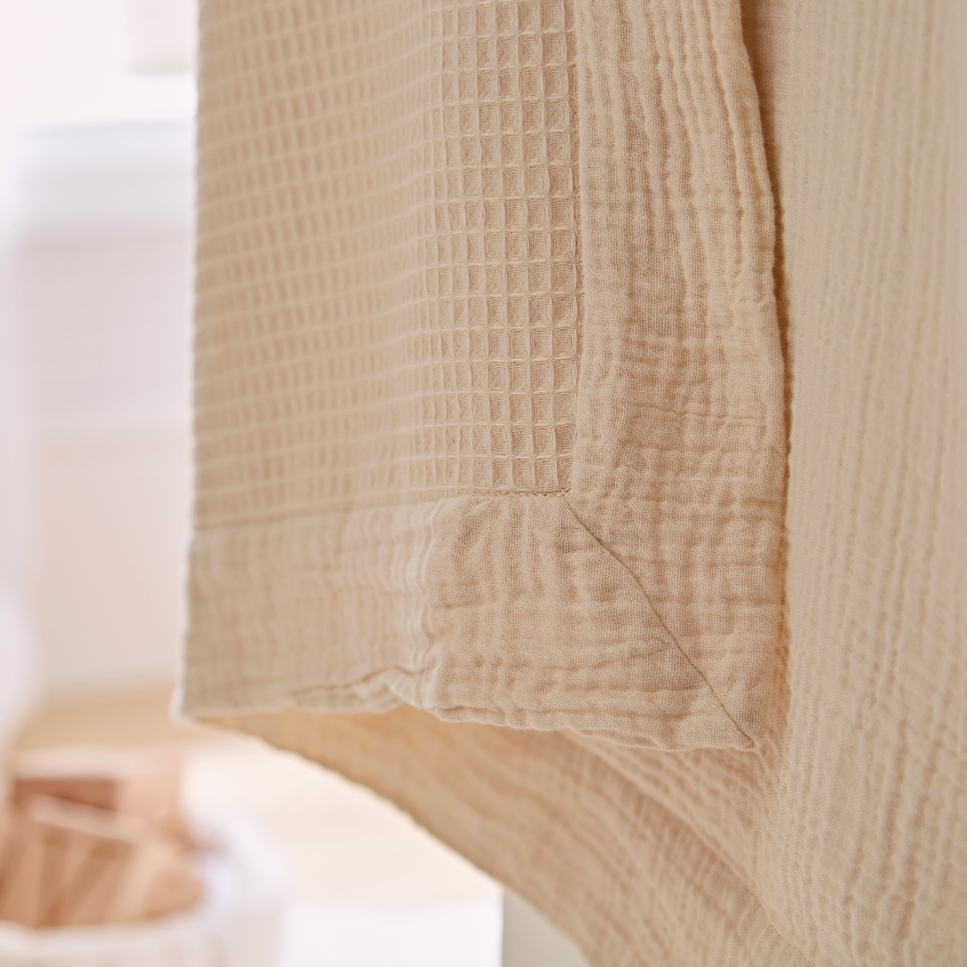 Comforter Blanket - Cashmere Waffle