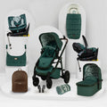 Cosatto Wow 3 Special Edition All Stage Family Rotate & Recline 2 Base Bundle Wildwood