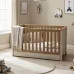Mira Cot Bed – Cashmere Warm Oak
