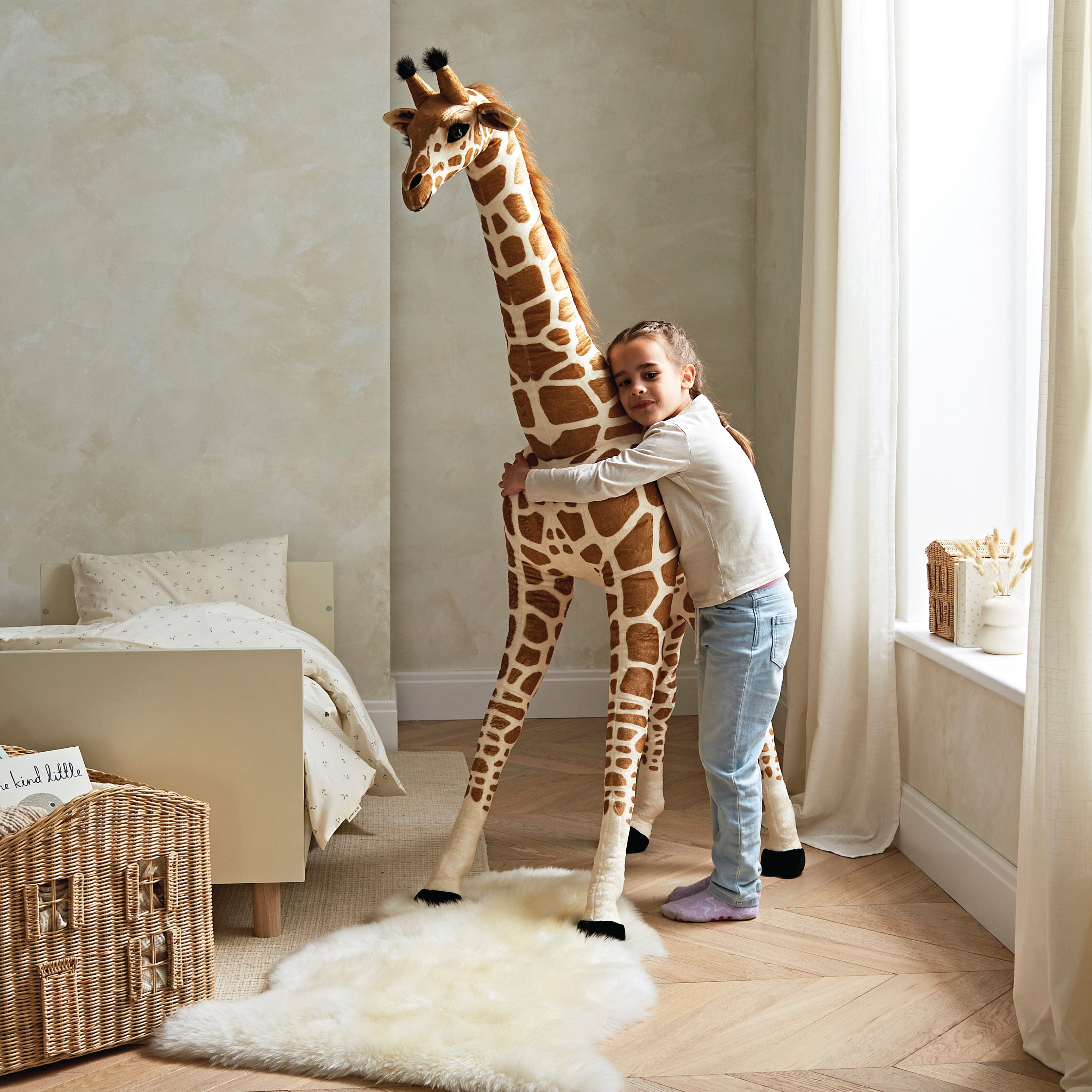 Tall Standing Giraffe Stuffed Animal 170cm