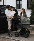 Hunter x Venicci Upline 3 Dark Olive Pram 2 in 1