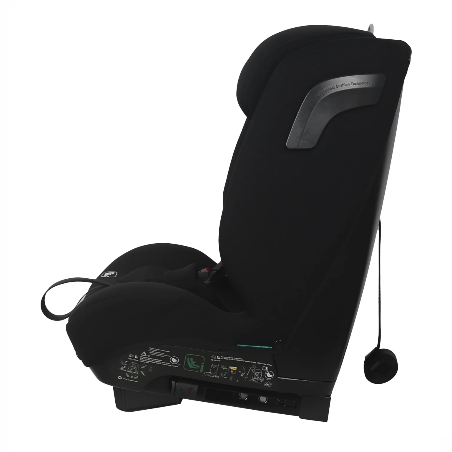 Babymore Hazel Car Seat i-Size 76-150cm 15 Months-12 Years Black