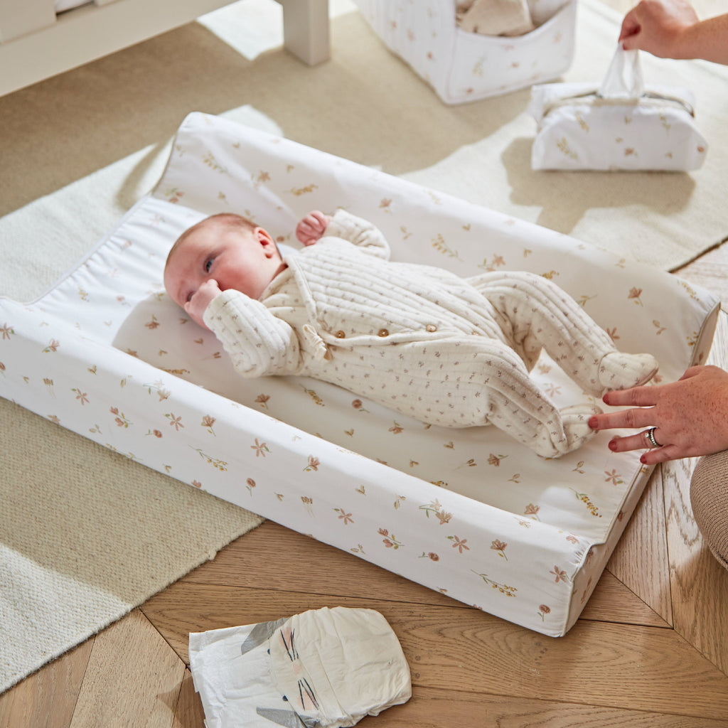 Wedge Changing Mat - Cashmere Meadow