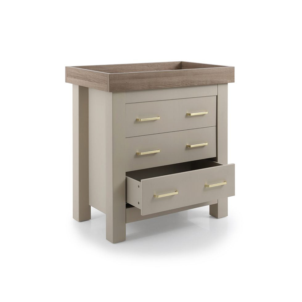 Babystyle 3 Piece Nursery Set- Bordeaux Oatmeal