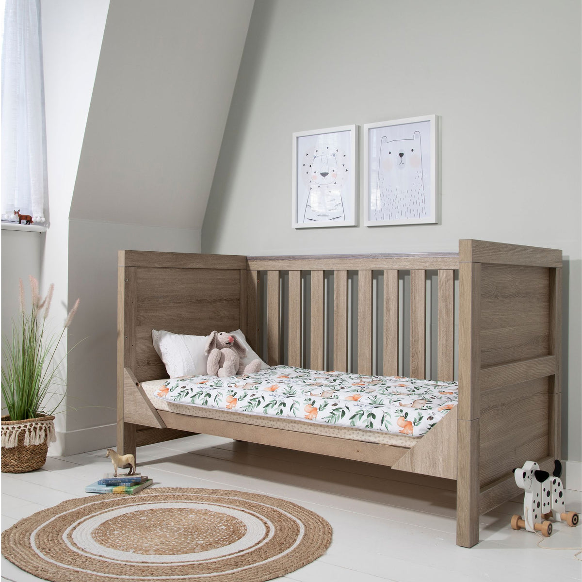 Tutti Bambini Modena 3 Piece Room Set - Oak