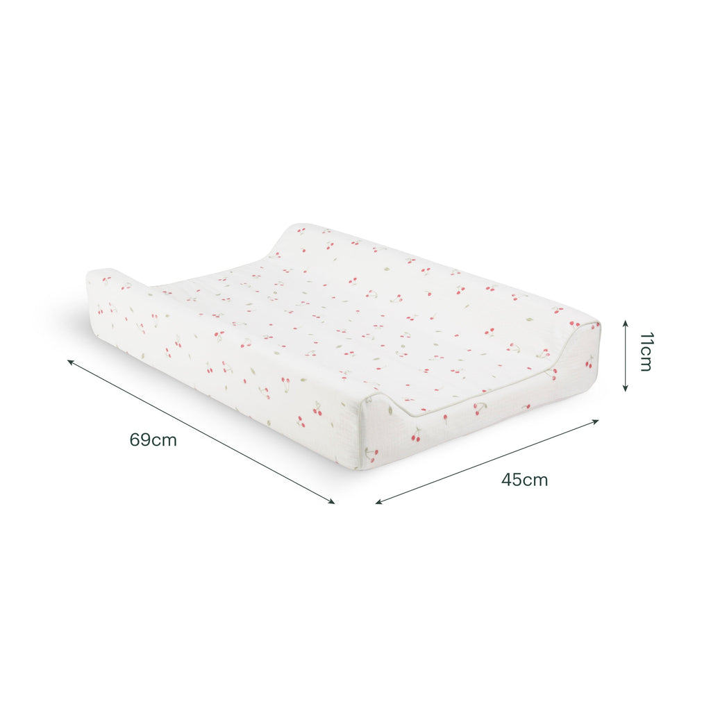 Wedge Changing Mat - Ditsy Cherry