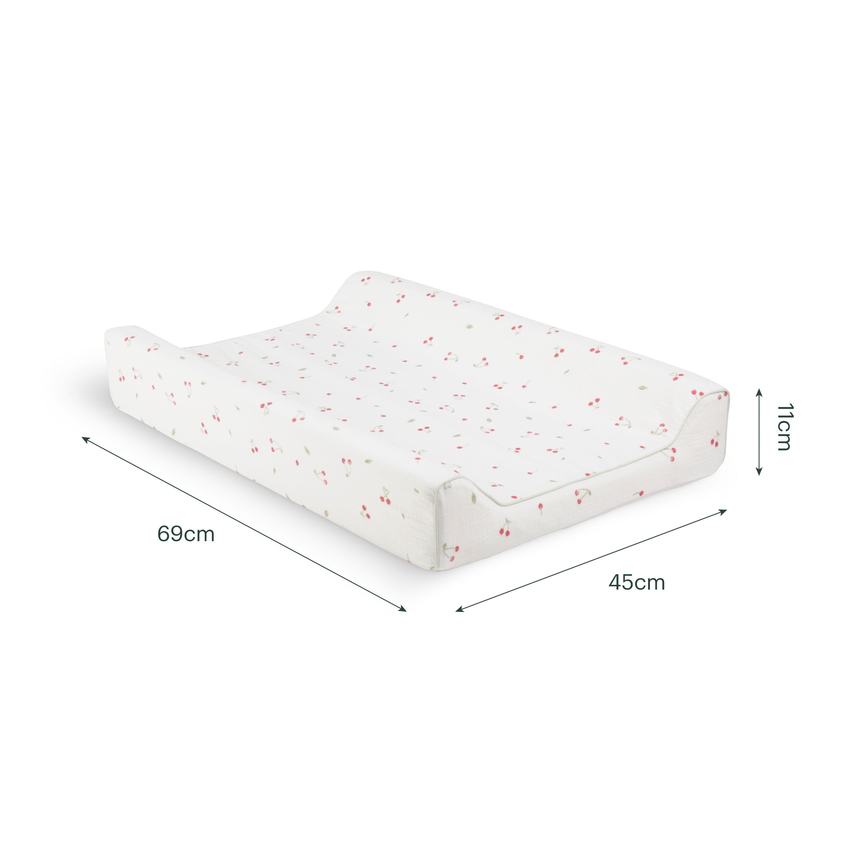 Wedge Changing Mat - Ditsy Cherry