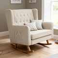Lux Snuggle Rocking Chair – Ivory