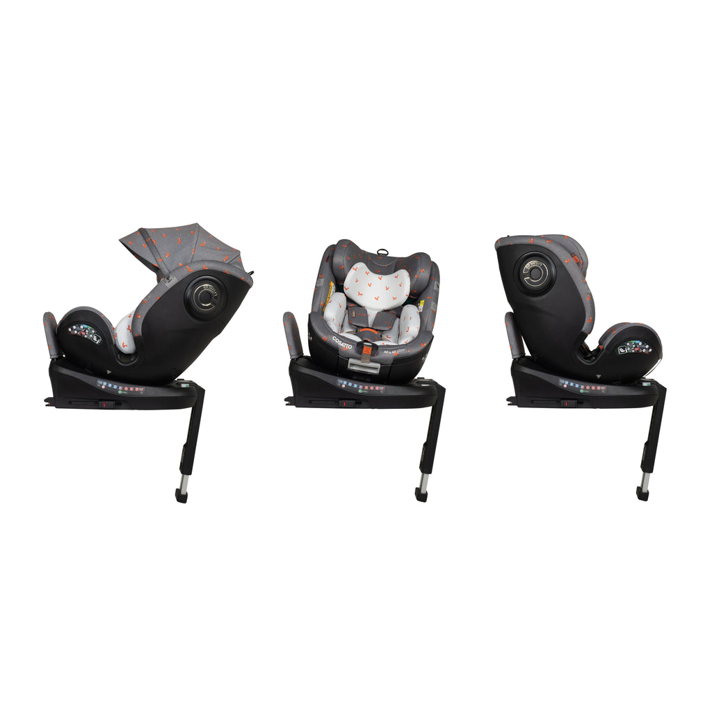 Cosatto All in All Ultra 360 Rotate i-Size Car Seat Foxling