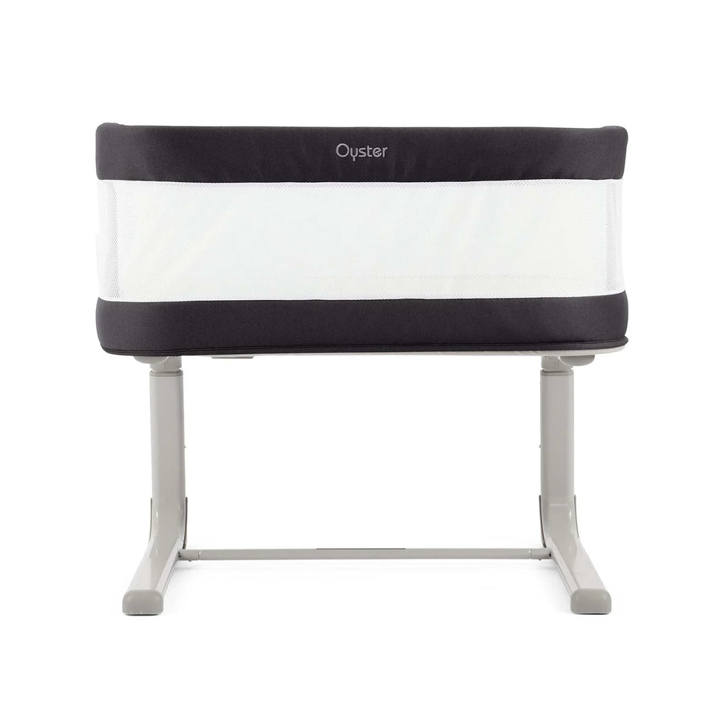 Oyster wiggle crib (non drop side) carbonite