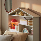 Play House Single Bed with Storage - Pebble