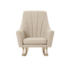 Tutti Bambini Jonah Rocking Chair & Foot Stool - Stone